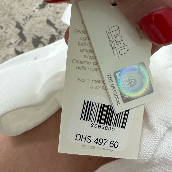 Marlu Baby Girl Knit One Piece Size 12 Months NWT - Picture 4 of 4